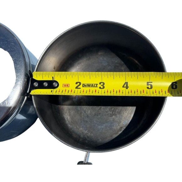 Vintage Revere Ware 1801 Copper Clad  Saucepan #2363973 Patent Process Set of 2 - Picture 9 of 9